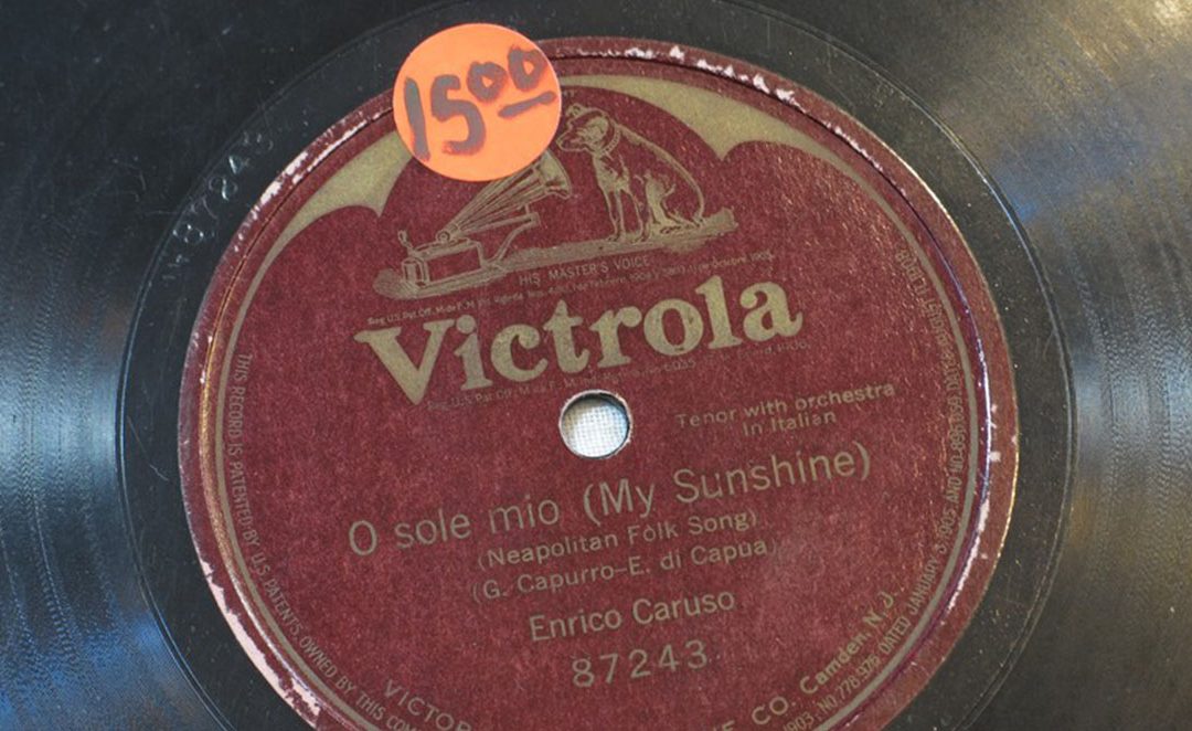 Caruso chante O sole mio