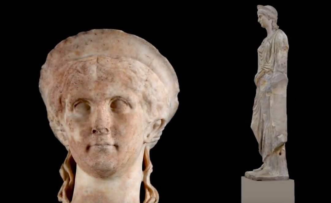 La statue d’Antonia