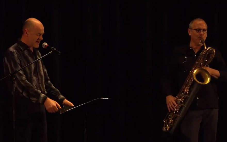 Concert-texte de Jacques Bonnaffé et François Corneloup