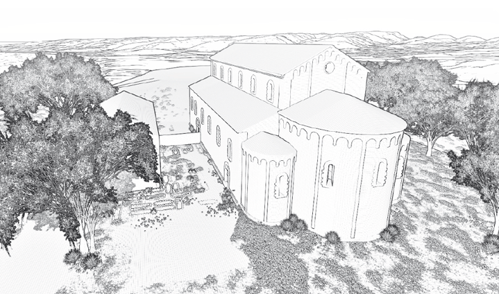 Vue 3D Ctahdrale Ste Marie Nice
