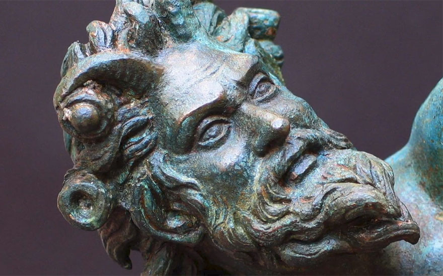Le Faune dansant à Cemenelum