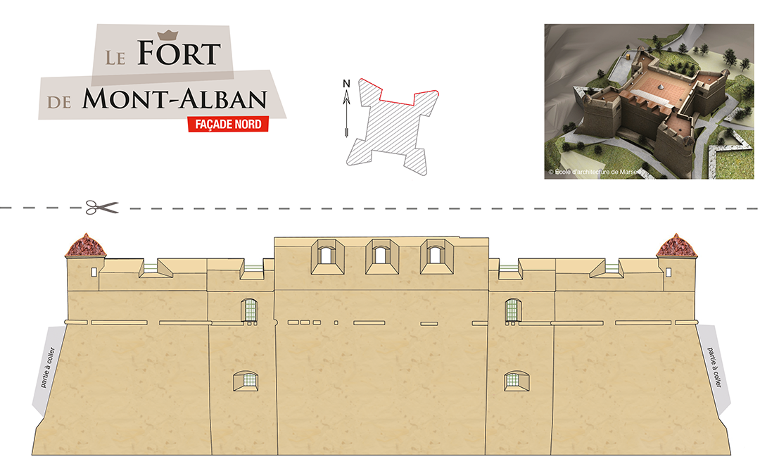 Construit la maquette du Fort du Mont-Alban !
