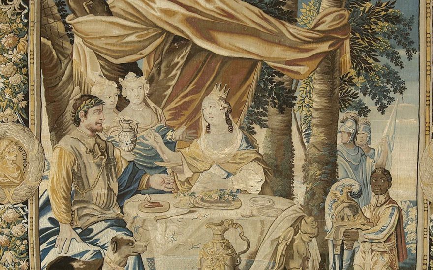 Trésors de Nice : le Banquet de la tenture de Cléopâtre