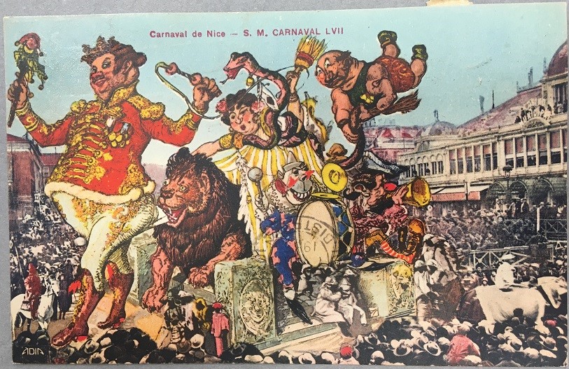 Carnaval «  Roi du Cirque » en 1935