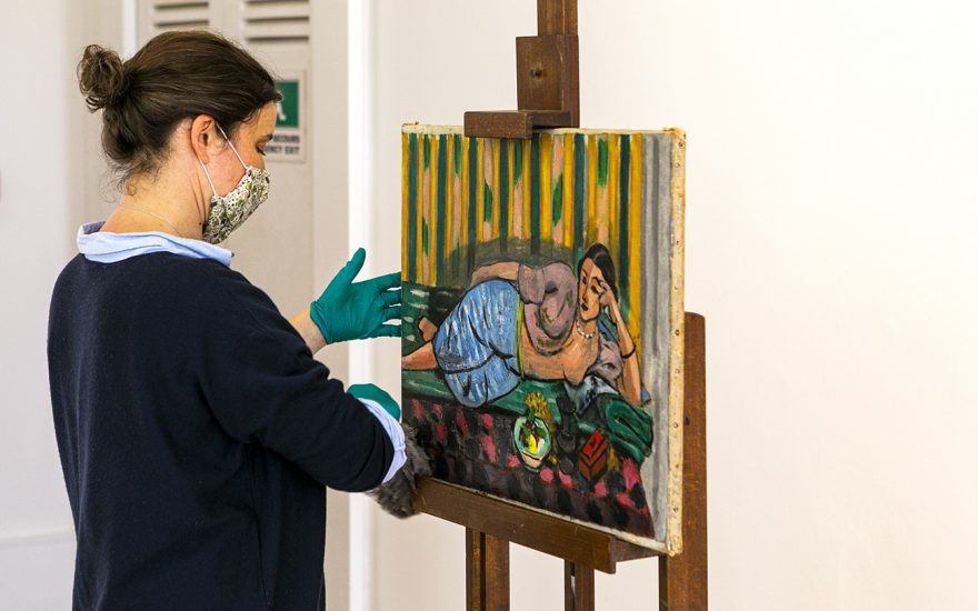L’Odalisque au coffret rouge