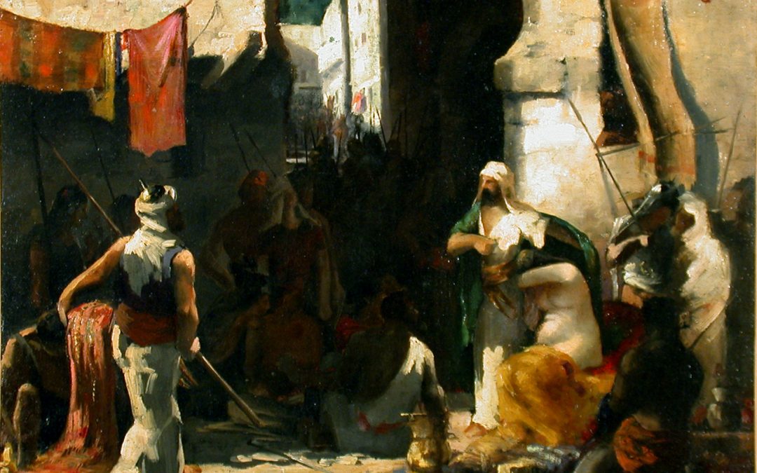 « Le marché aux esclaves », un thème récurrent des peintres orientalistes