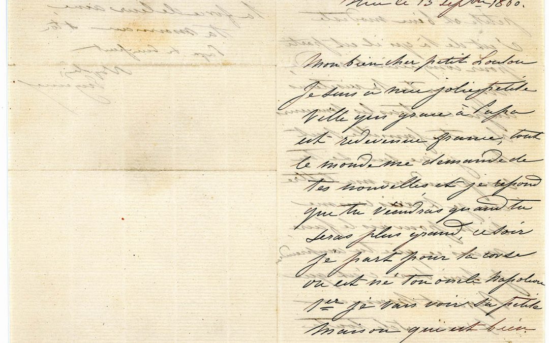 Correspondance d’Eugénie